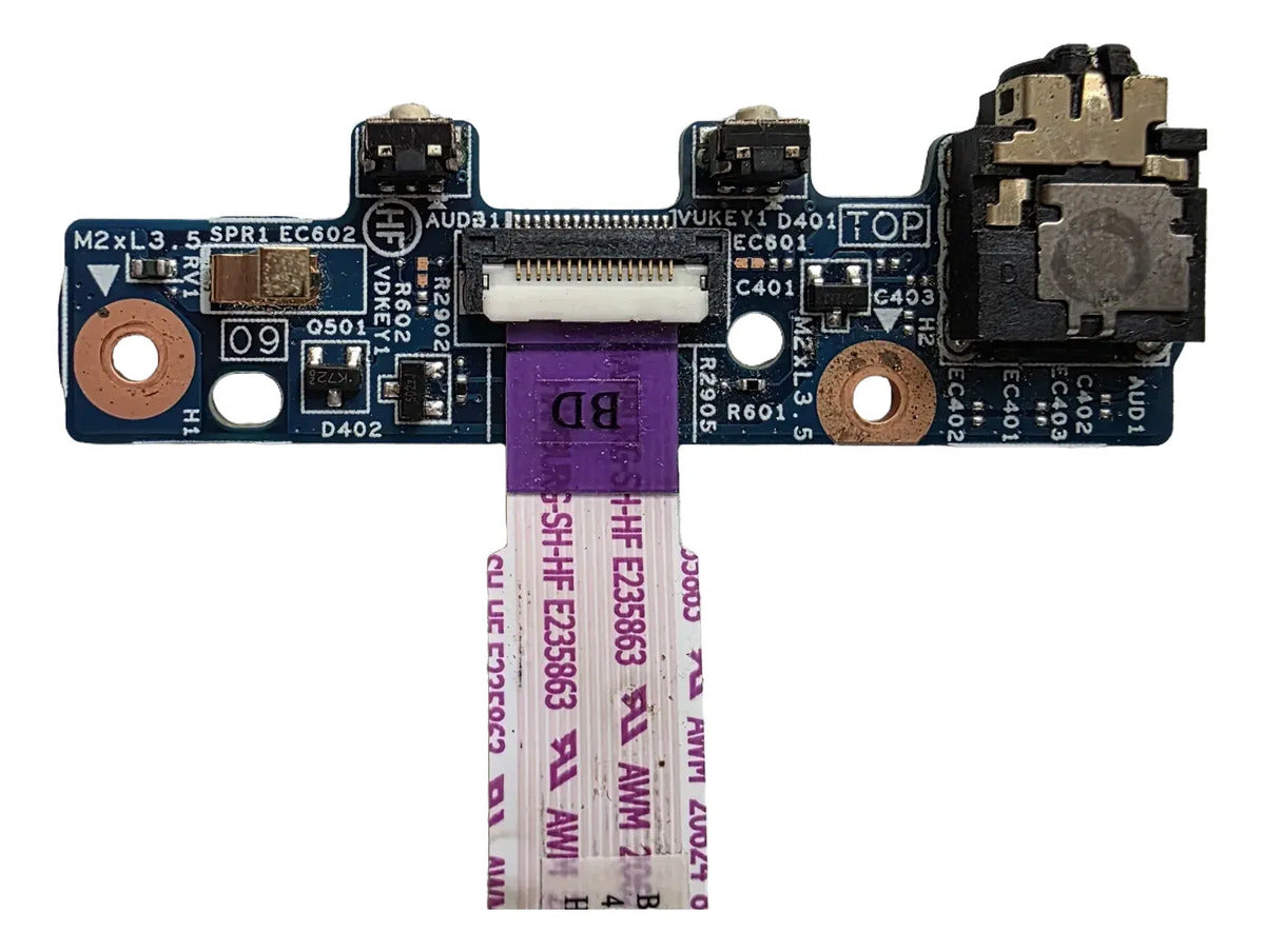 Placa Audio Conector Audifonos Hp X360 14-ba 14-ba002la (usado)