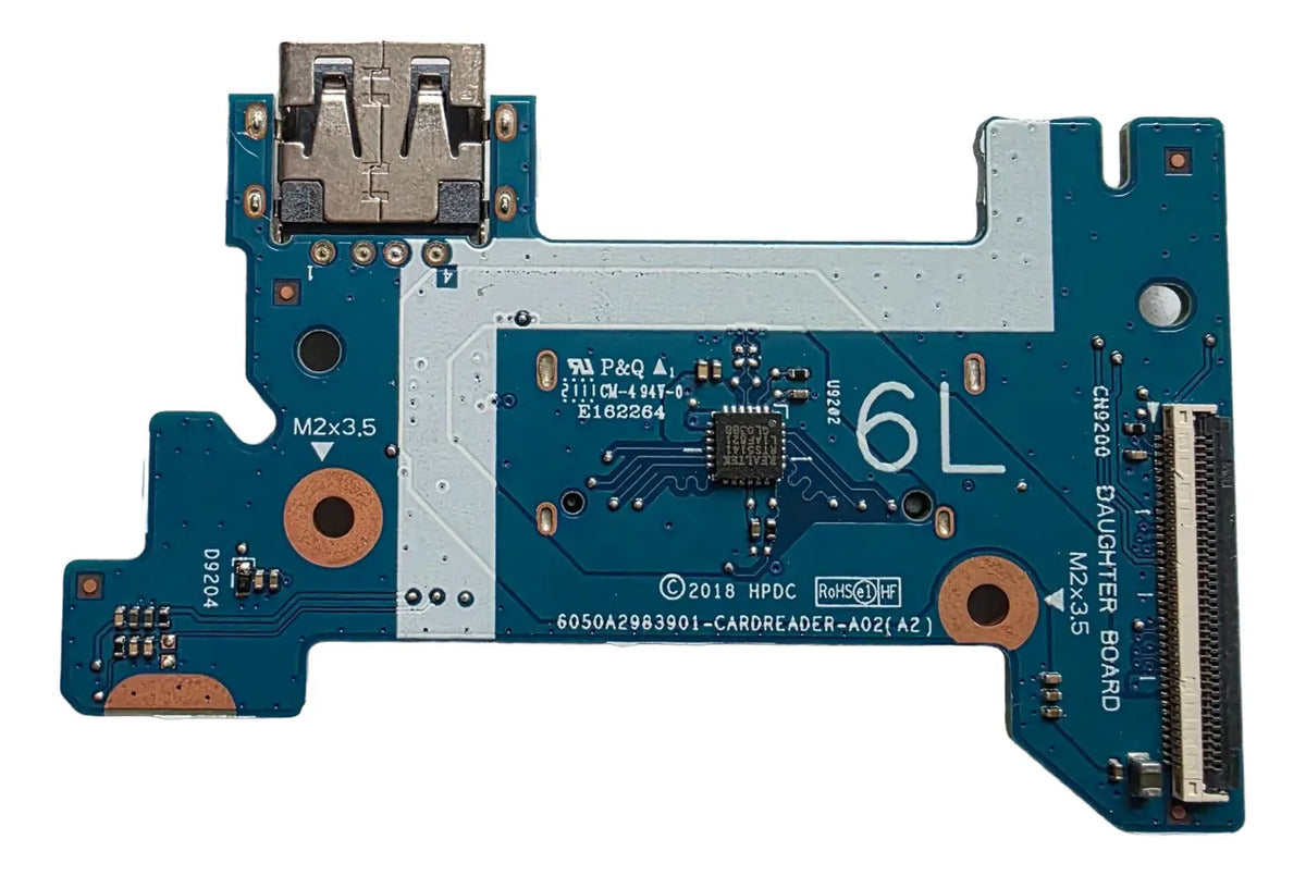 Boton Encendido Hp 240 245 G7 14-ck 14-cm 14-df 14-dg