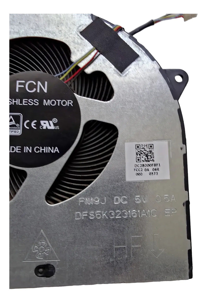Ventilador Gpu Lenovo Legion 5-15imh05h Y7000 R7000 5v (usado)