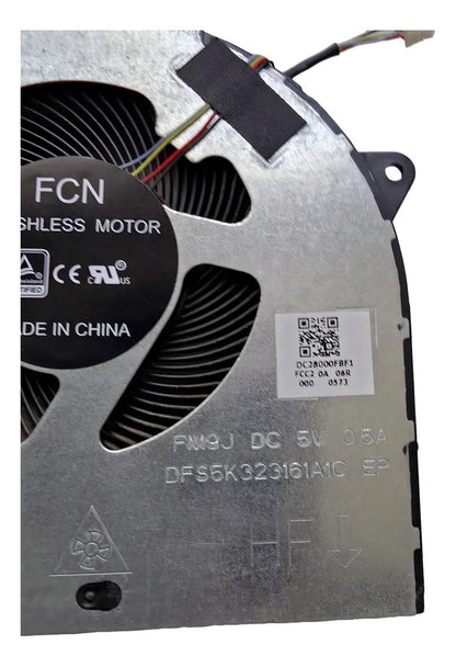 Ventilador Gpu Lenovo Legion 5-15imh05h Y7000 R7000 5v (usado)
