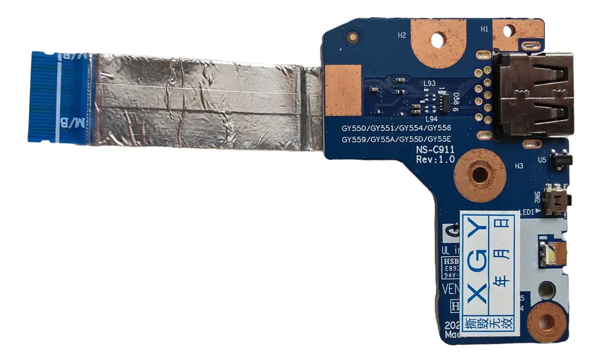 Placa Usb Lenovo Legion 5-15arh05h 5-15imh05 5-15imh05h