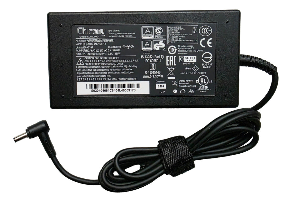 Cargador Msi Gl66 Gl76 Gf66 Gf76 15m Bravo Crosshair 150w
