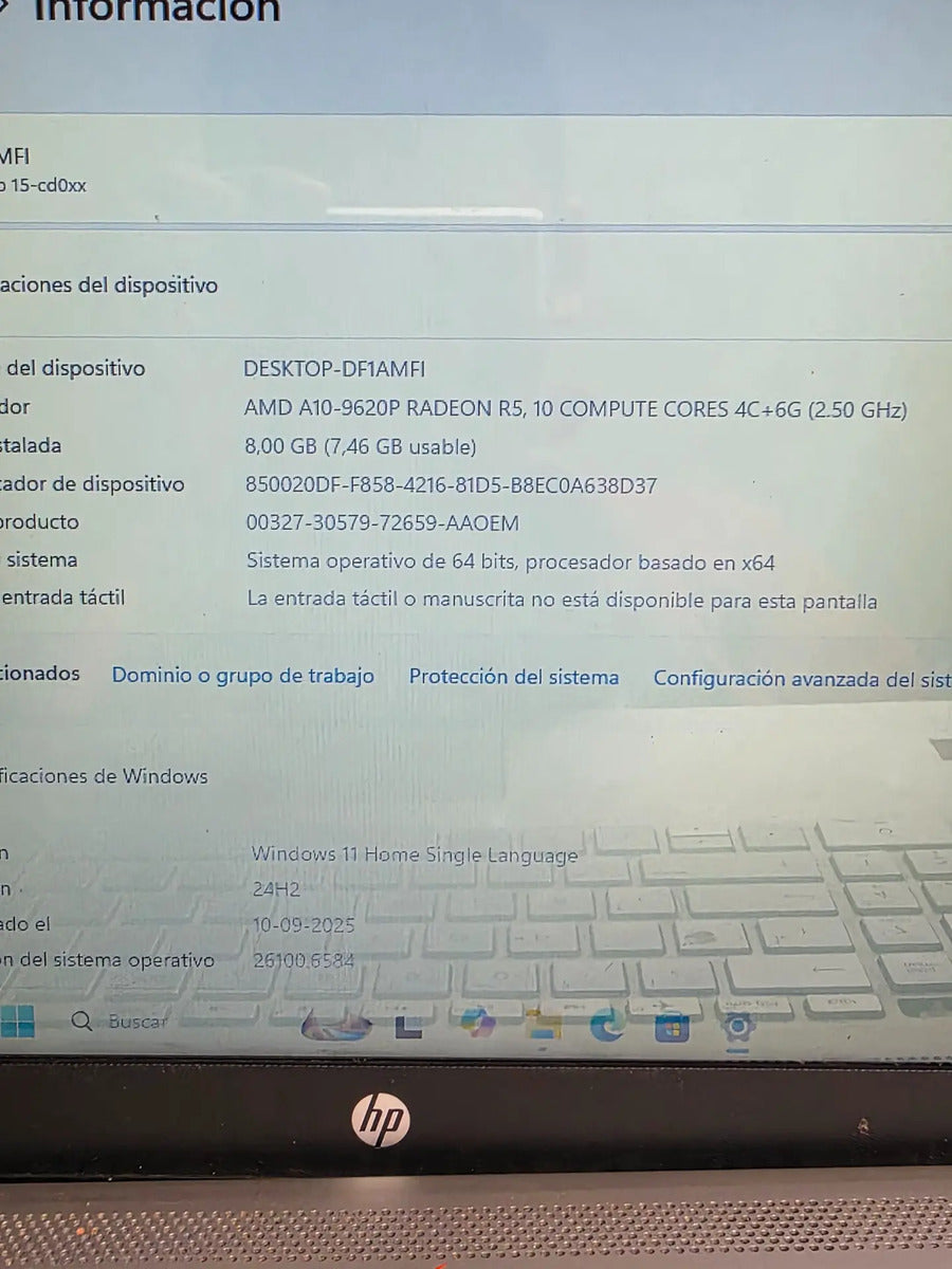 Placa Madre Hp 15-cd 15-cc (usada)
