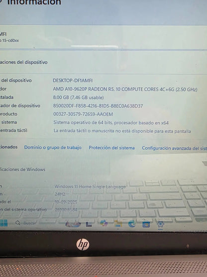 Placa Madre Hp 15-cd 15-cc (usada)