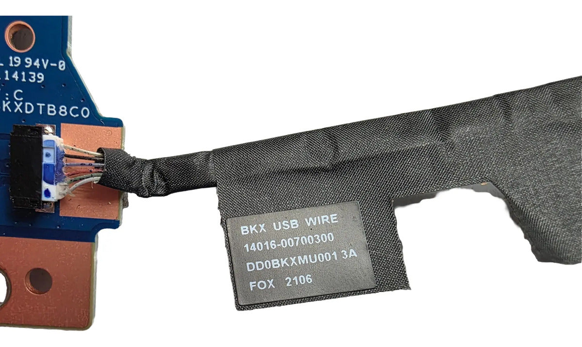 Conector Puerto Usb Asus Fx506l Fx506lh Fx506li (usado)