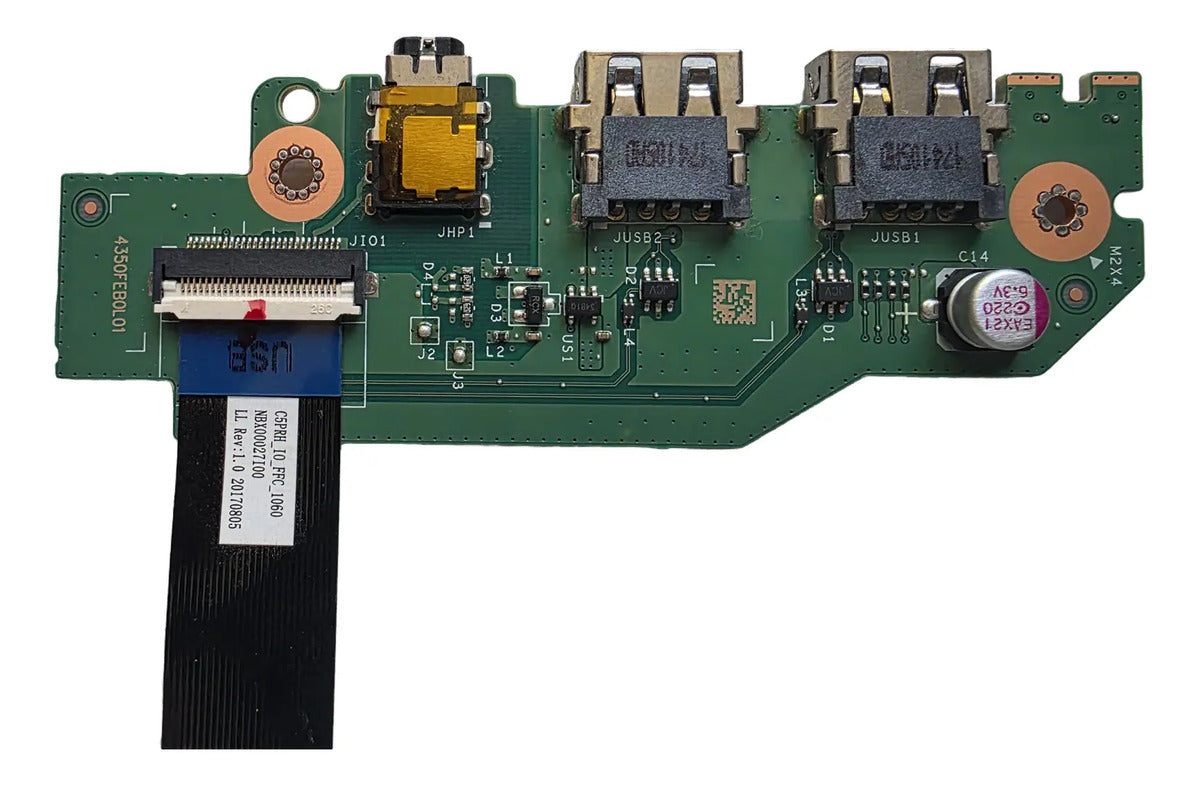 Placa Usb Y Jack Audio Acer Predator G3-572 G3-571 Ph317-51 (usado)
