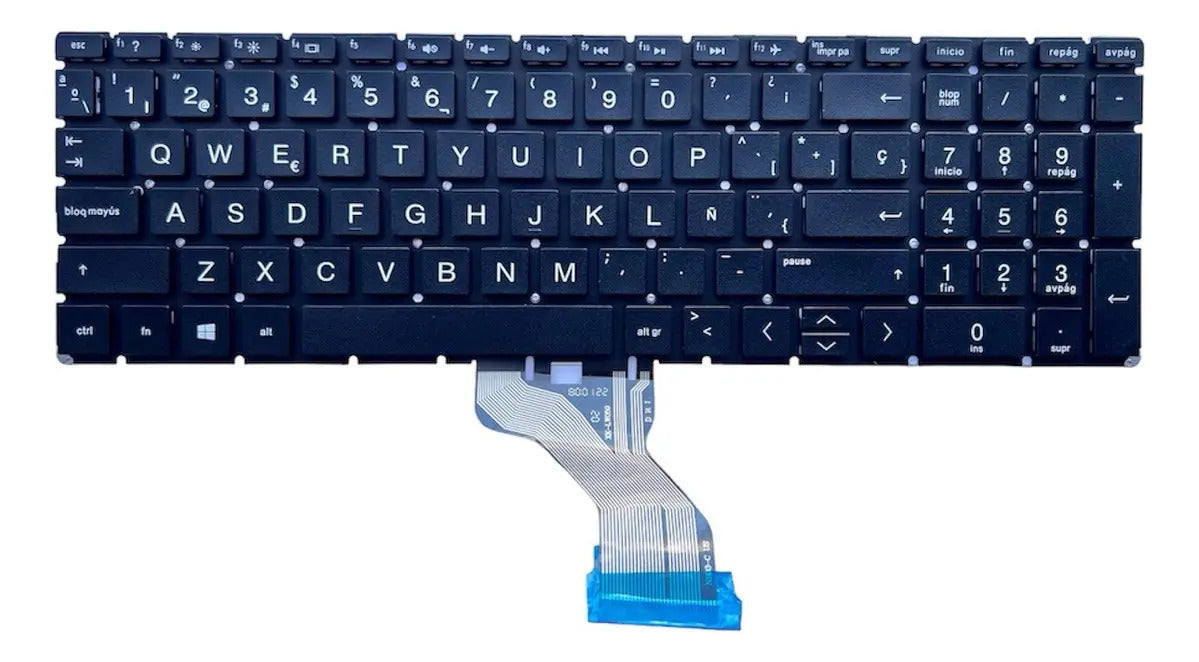 Teclado Hp 250 255 G7 15-da 15-db 15-dx 15-cw 15-cr 15-cs