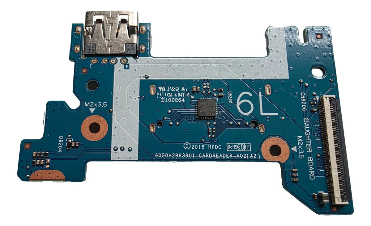 Boton Encendido Hp 240 245 G7 14-ck 14-cm 14-df 14-dg