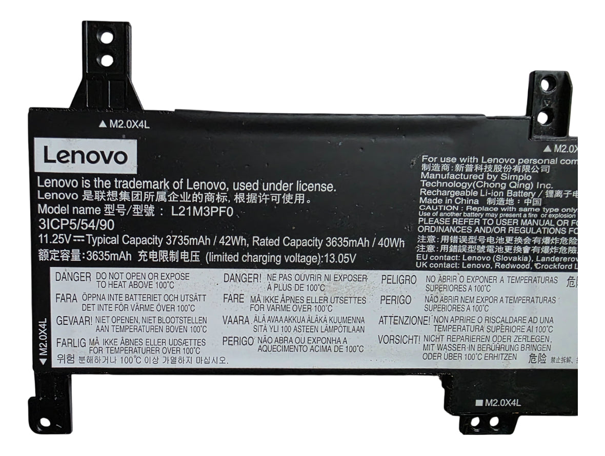Bateria Lenovo 1-15ada7 1-15amn7 1-15iau7 1-15iru7 1-15alc7 (usado)